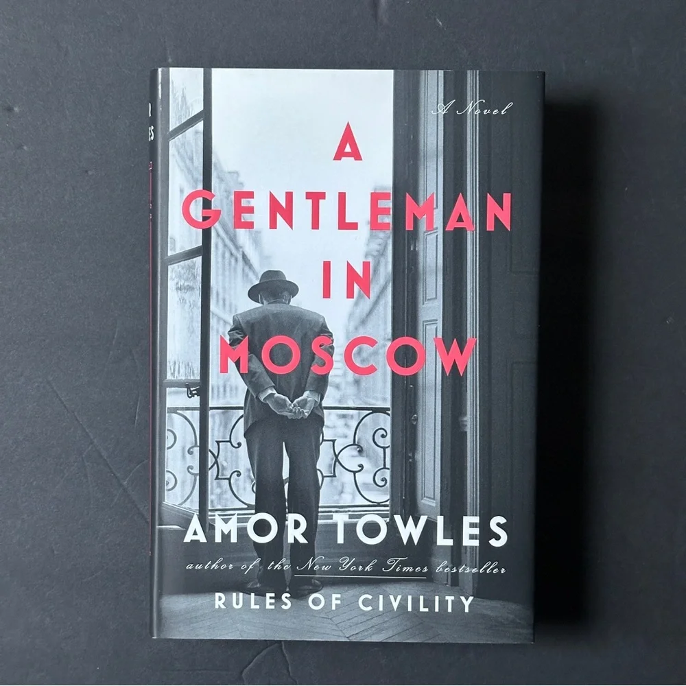 A Gentleman in Moscow by Amor Towels | Historical Fiction | Hardcover Book - Picture 1 of 9